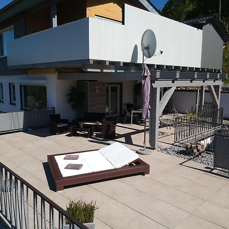 Seeblick-Ferienwohnung Im "Ferienhaus Agger-Blick" Mit Traumhafter Sonnen-Terrasse, Sauna, E-Kamin & Kajak Gummersbach Extérieur photo